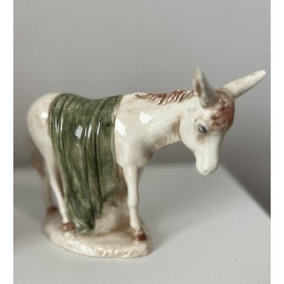 Vintage Holland Mold Christmas Nativity Set 14 Piece Hand Painted Large 1967 - Picture 6 of 16